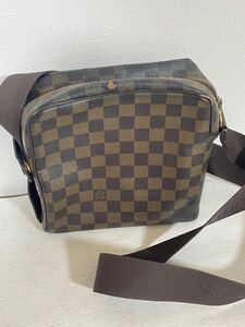 【1円スタート!】LOUIS VUITTON ルイヴィトン オラフ ダミエ ショルダーバッグ