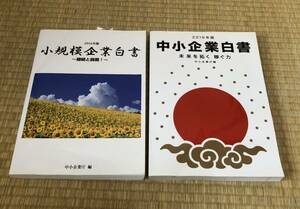 2016年版　中小企業白書　未来を拓く　稼ぐ力&小規模企業白書　〜継続と挑戦！〜　中小企業庁　編　2冊セット