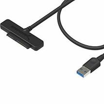 TRSATA ケーブルXJ-IVSabrent USB 3.0変換アダプタケーブル、2.5インチSATA/SSD/HDD用 [UASP SA_画像1