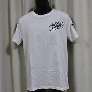エドハーディー ED HARDY メンズ 半袖Tシャツ ホワイト Sサイズ M02RST940 新品 白