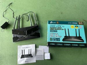 美品tp-link Wi-Fi6ルーター AX3000 デュアルバンド