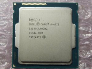 Core i7-4770 (Haswell) 3.4GHz SR149 LGA1150 中古 H8322