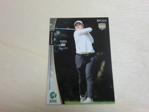 EPOCH 2022 JLPGA　No.65　仁井優花　女子ゴルフ　OFFICIAL TRADING CARDS