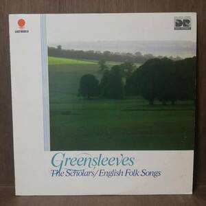 LP - Greensleeves - The Scholars English Folk Songs - EWC-90170 - *22