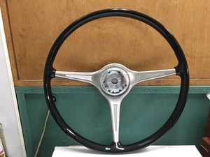  Porsche 356B 356C 1960~1965 wooden steering wheel black lacquer manner li Pro goods 1961 1962 1963 1964 diameter 417mm Speedster steering wheel 