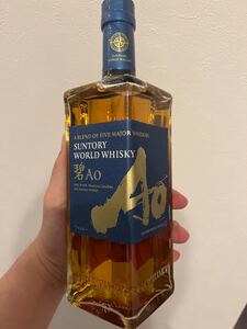 サントリー SUNTORY サントリーワールドウィスキーAO 700ml 12本