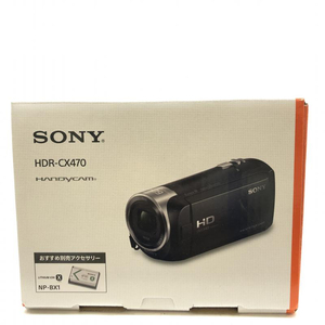 【中古】【開封】ソニー　ビデオカメラ　HDR-CX470