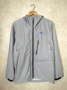 fa INTRAC ever breath photo n jacket * men's S size / gray / waterproof mountain parka / outdoor / stretch 