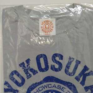 B'z SHOWCASE 2006 YOKOSUKA MONSTER'S GARAGE Tシャツ ブルー 水色 Sサイズ 新品未開封 b'z ライブ グッズの画像3