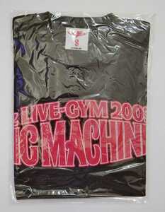 B'z LIVE-GYM 2003 BIGMACHINE Tシャツ 黒 Sサイズ 新品未開封 b'z ライブ グッズ