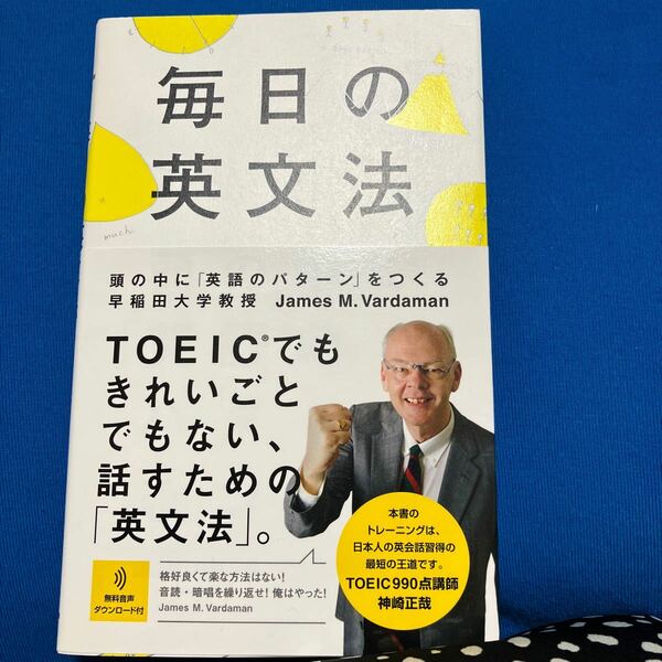 毎日の英文法　頭の中に「英語のパターン」をつくる Ｊａｍｅｓ　Ｍ．Ｖａｒｄａｍａｎ／著　安藤文人／著