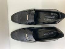 ●レア品　希少な紳士マドラス革靴　LUTECIA　LU924　ブラック　25.5㎝　型押しがおしゃれ度UP　スッキリデザインで回りと差をつけて！！_画像5