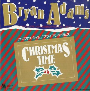 C00132384/EP/ブライアン・アダムス「クリスマス・タイム/レゲエ・クリスマス(1985年・クリスマス企画)」