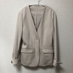 【Della Luce】ノーカラージャケット S