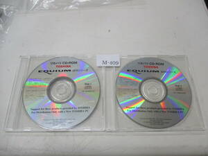 TOSHIBA 3270シリーズ リカバリ CD-ROM 2枚組 管理番号M-409