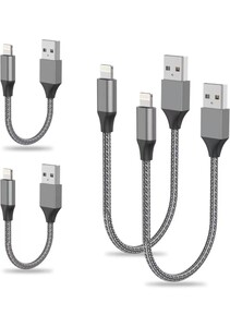 USBケーブル 急速充電 データ転送 iPhone充電ケーブル4セット