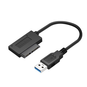 (bj)USB3.0 スリム光学ドライブ用　SATA→USB変換ケーブル