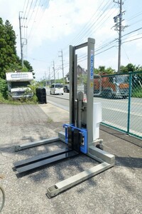 静岡Prefecture発　OPK　パワーリフター　PL-D650K　400㎏　電動リフター　Battery式　Widetype　forklift　ハンドリフト　Paletteリフト