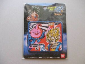 ドラゴンボール改『魔人ブウ・ベジット』刺繍ワッペン/DRAGON BALL KAIパッチ東映キャラクター鳥山明アップリケ漫画アニメ少年ジャンプ S56