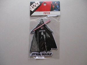 STAR WARS スターウォーズ『ダース・ベイダー』刺繍ワッペン/AルーカスフィルムLucasfilm Ltd.ルーカスSFアップリケ映画Darth Vader S58