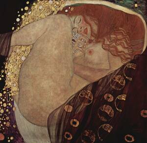 Art hand Auction تقنية جديدة خاصة من Klimt's Danae طباعة عالية الجودة في إطار خشبي مع طلاء ضوئي سعر خاص 1980 ين (يشمل الشحن) اشتريه الآن, عمل فني, تلوين, آحرون