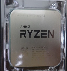 ★☆【中古】AMD CPU AM4ソケット Ryzen 5 3600Ｘ　CPUファン未使用☆★