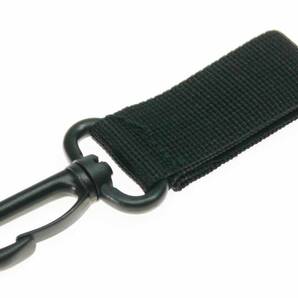 ミリタリー ウェビング(樹脂フック) モールシステム対応 ベルクロ式固定 バッグ・リュック・ベルトなどに 迅速発送 未使用新品