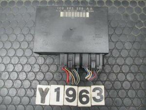 VW　ルポ　6XBBY 　ドアロックコンピューター　コンピューター　1C0 962 258 AA　No.Y1963