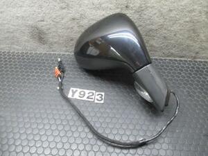  Peugeot 207 A75FW right door mirror rearview mirror side mirror color *XL( black series ) electric storage type No.Y923