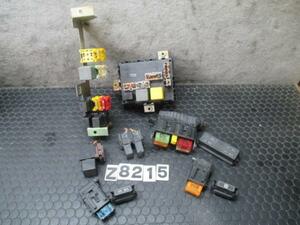  Fiat Punto fuse box fuse relay 7 point No.Z8215