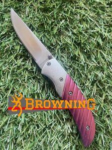 BROWNING #006 ［PRISM2］ブローニング　フォールディングナイフ　折りたたみナイフ