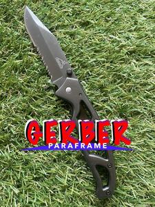 GERBER #005 Paraframe SizeM ガーバー パラフレーム フォールディングナイフ 折りたたみナイフ