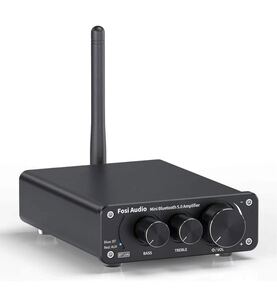 BT10Aステレオアンプ 50Wx 2電源アダプタ付(Bluetooth5.0)