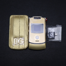 【ジャンク】 DOLCE&GABBANA MOTOROLA M702iS docomo 携帯電話 ドルチェアンドガッパーナ モトローラ 未使用 訳有_画像1