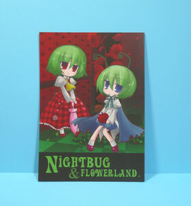 10796◆NIGHTBUG&FLOWERLAND/BLACK†ANGEL/ネジキリオ/東方project リグル・ナイトバグ 風見幽香/状態並の下 b