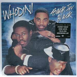 良盤屋 P-3321◆LP◆US 輸入盤 Hip Hop　 フーディーニ☆Whodini/Back In Black/1986　 送料まとめて480