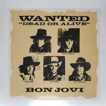 良盤屋 P-3361◆LP◆Rock,　ボン・ジョヴィ／ ウォンテッド・デッド・オア・アライブ　　Bon Jovi ／ Wanted Dead Or Alive／1978　送料480_画像4