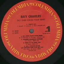 良盤屋 P-3299◆LP◆US 輸入盤 Rock, Soul,　レイ・チャールズ　　Ray Charles／ Do I Ever Cross Your Mind　レア盤　送料まとめて480_画像6