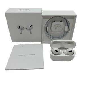 USED 極美品 Apple AirPods Pro アップル エアーポッズ プロ ホワイト PLWK3J/A A2083 A2084 A2190 ワイヤレス イヤホン Bluetooth