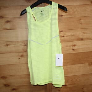 未使用ナイキNIKE メンズL イエロー Dri-FIT ADV ランディビジョン ランニングタンクトップ DD4844 送料無料即決 ¥10450