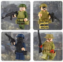 ミニフィグ PMC装備 16体セット レゴ 互換 LEGO サバゲー ミニフィギュア ブロック おもちゃ 動物 男の子 女の子 子供 キッズ 知育 玩具_画像5