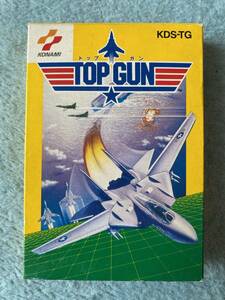  prompt decision! including in a package possible! beautiful goods Famicom top gun box * instructions equipped 