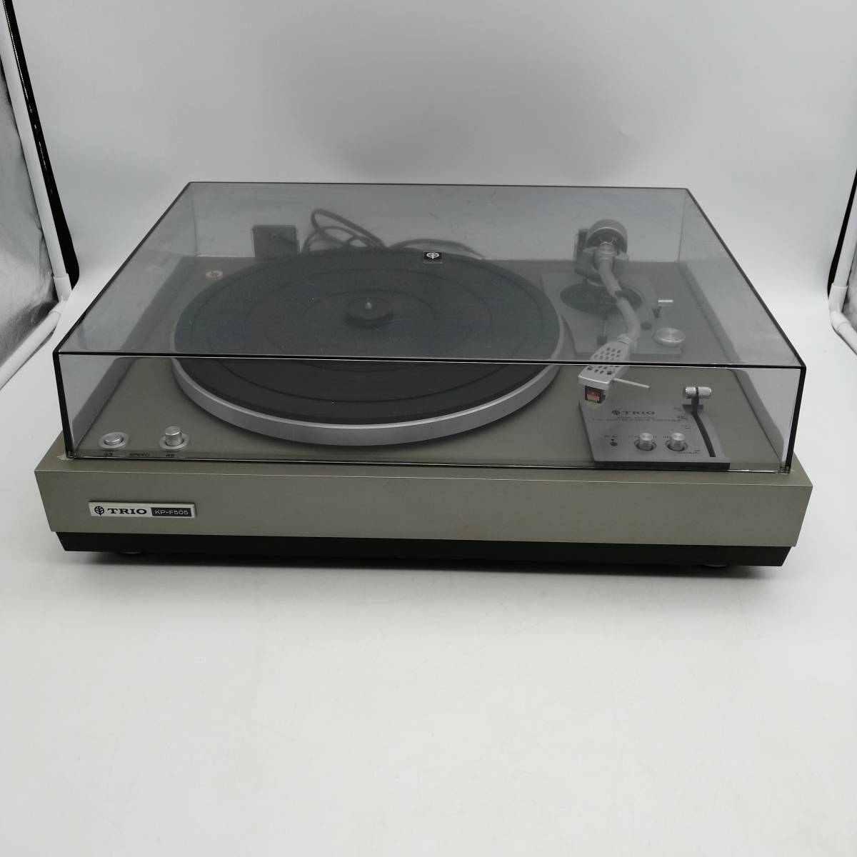 売買 必見レストア済美品 カートリッジ新品 TORIOレコードプレーヤーKP