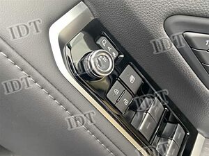 IDT ヴォクシー ZWR ZRR 80系 ドアミラー コントロール ダイヤル カバー ブラック スイッチ ガーニッシュ インテリアパネル カスタマイズ