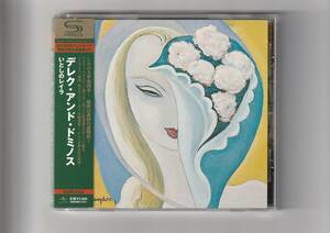 高音質SHM-CD 帯付/デレク・アンド・ドミノス いとしのレイラ 1996年リマスター UICY90753