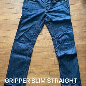 MATIX GRIPPER SLIM STRAIGHT DENIM PANTS W32 L32