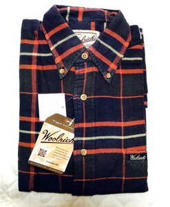 90's ウールリッチ BDシャツ SIZE-L スーパーフランネル WOOLRICH ソフト デッドストック・送料込