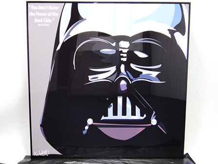 [Neu Nr. 66] Pop Art Panel Darth Vader Film, Kunstwerk, Malerei, Porträts