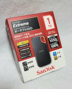 ◎新品未開封　◆San Disk サンディスク　Extreme エクストリーム　ポータブルSSD ／ １TB ／SDSSDE61-1T00-J25 