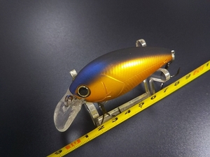 ノリーズ ショットオメガビッグ62 #175M/マットトラッドクロキン(ボーン) USED 田辺哲男 NORIES SHOT OMEGA BIG CRANKBAIT